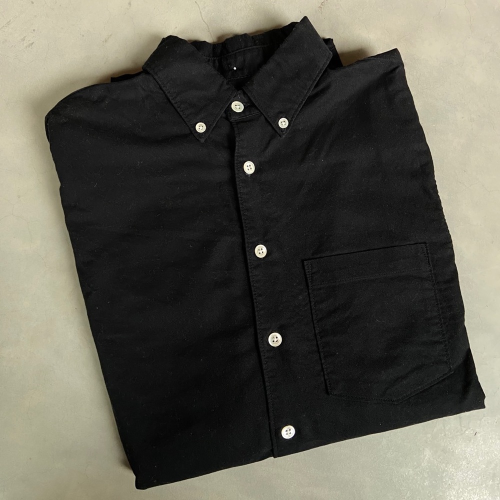 Need Supply Black Button Down Shirt